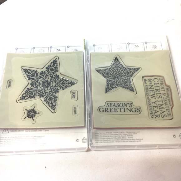 Stampin Up Set of 8 Stamps for the Holidays - Picture 5 of 7